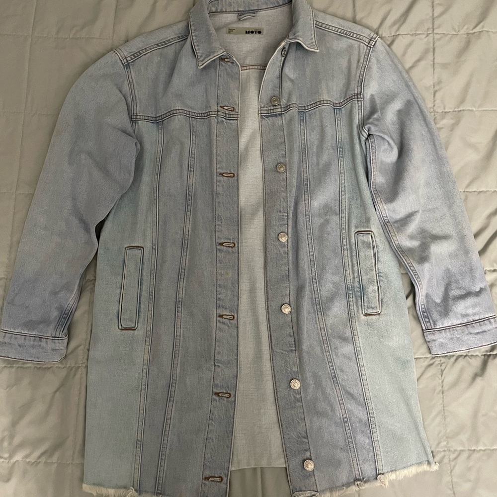 TOPSHOP MOTO JEAN JACKET/COAT